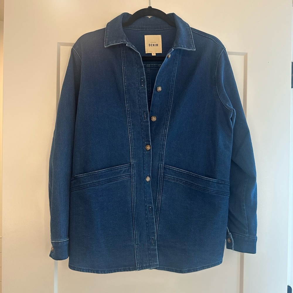 Sezane Will Jacket Indigo - Size S